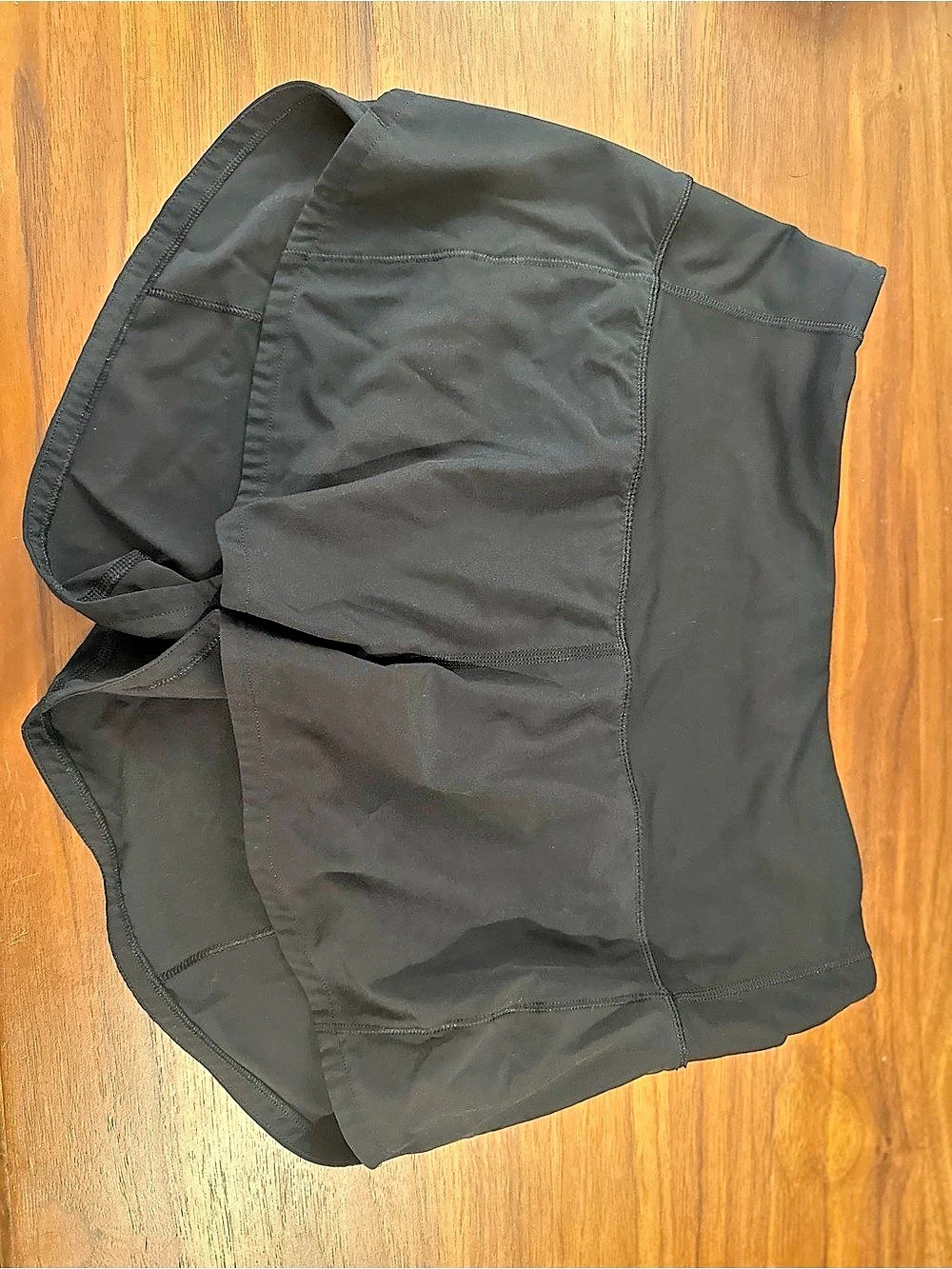 Lululemon Black high rise speed up short